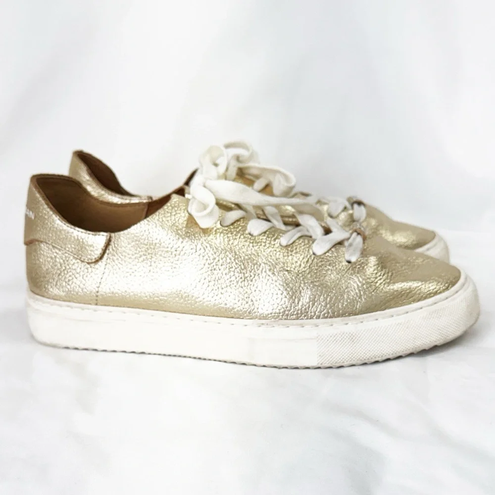 Sam Edelman metallic gold
